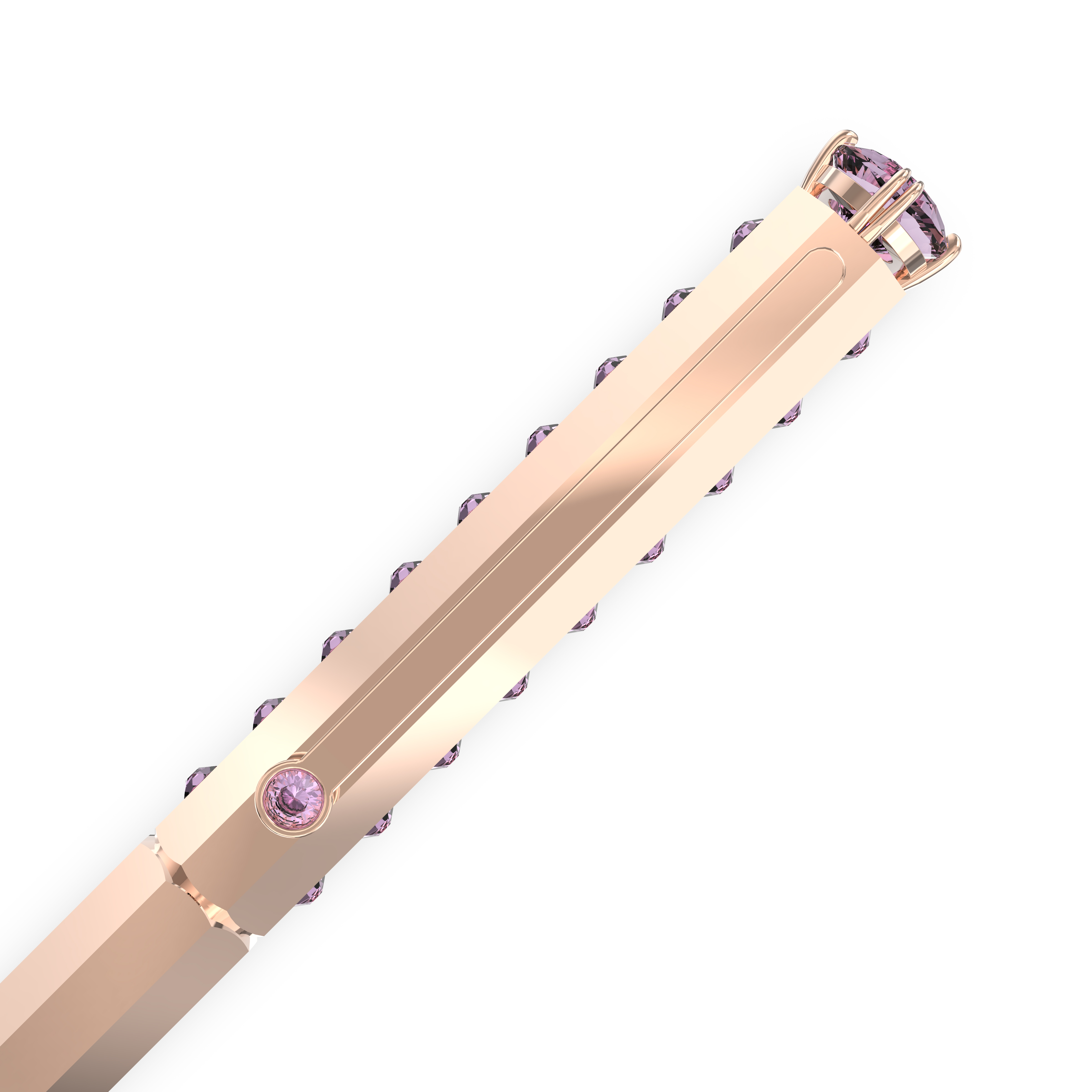 Długopis SWAROVSKI GRAWER GRATIS • różowe złoto 5631210 3