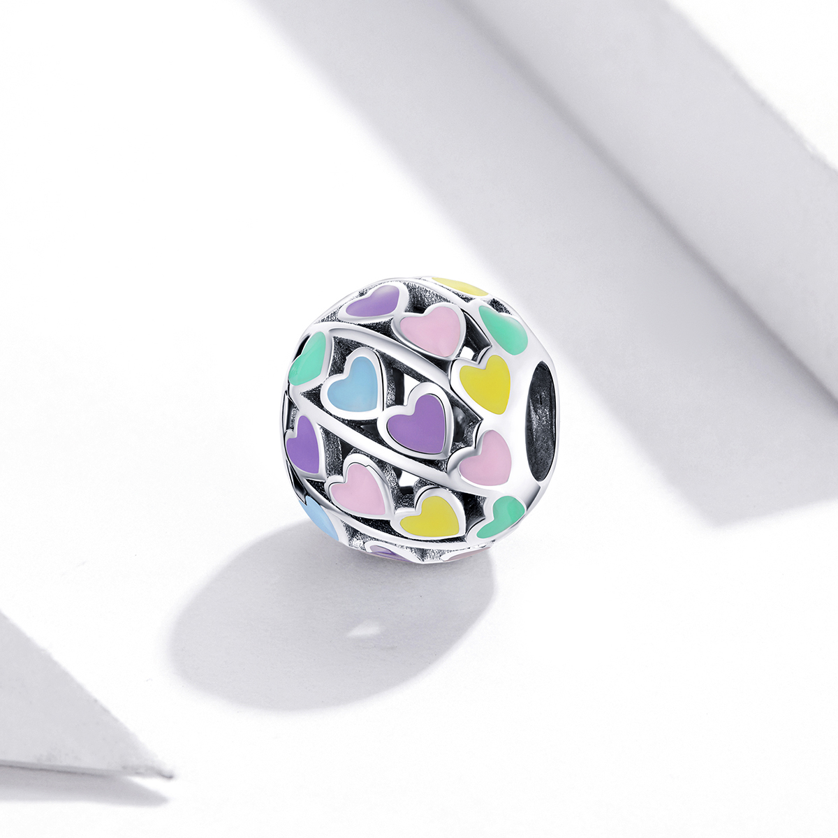 Charms Kolorowe serca FUG0722 1