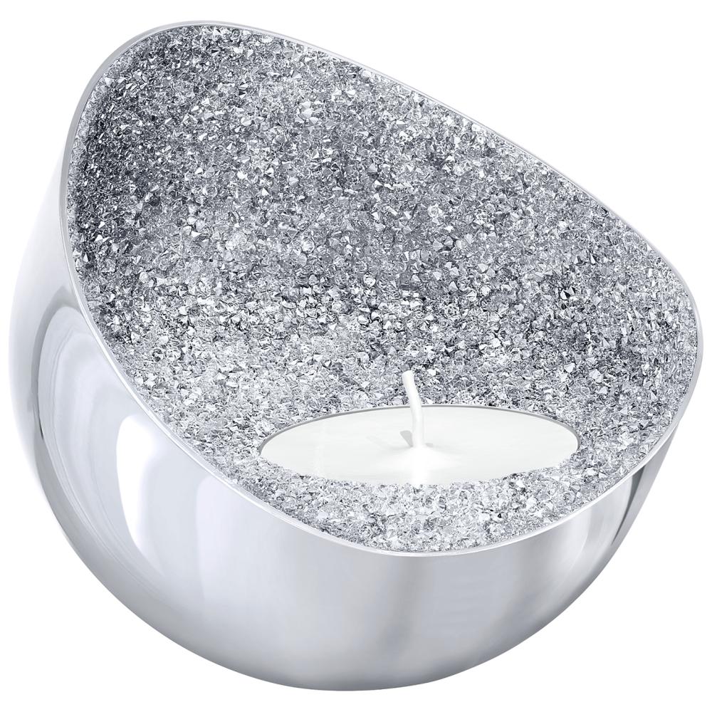 Świecznik SWAROVSKI • MINERA TEA LIGHT HOLDER, SILVER TONE 5265143 1
