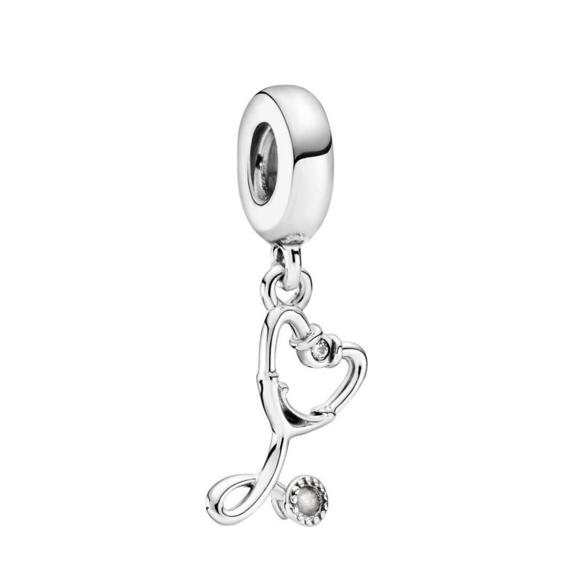 Charms Pandora Serce ze stetoskopem 799072C01 GRAWER GRATIS 1