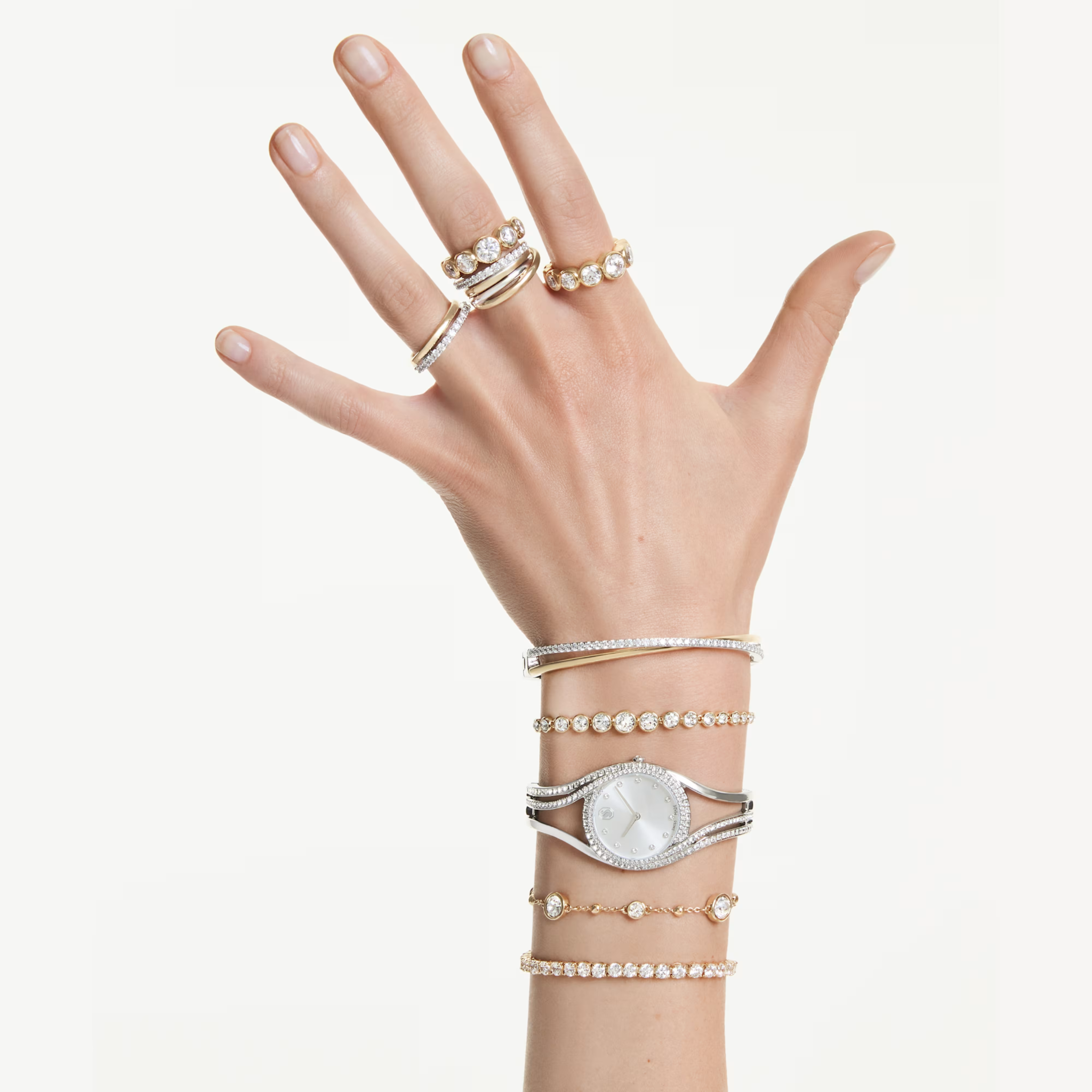 Pierścionek Swarovski • Hyperbola 5740412 1