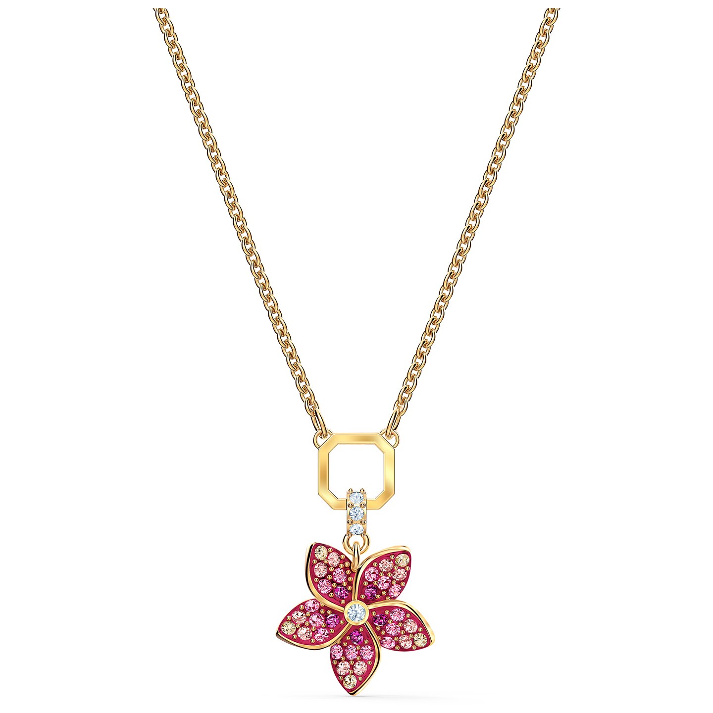 Naszyjnik SWAROVSKI • Tropical Flower Pendant, Pink 5524356 1
