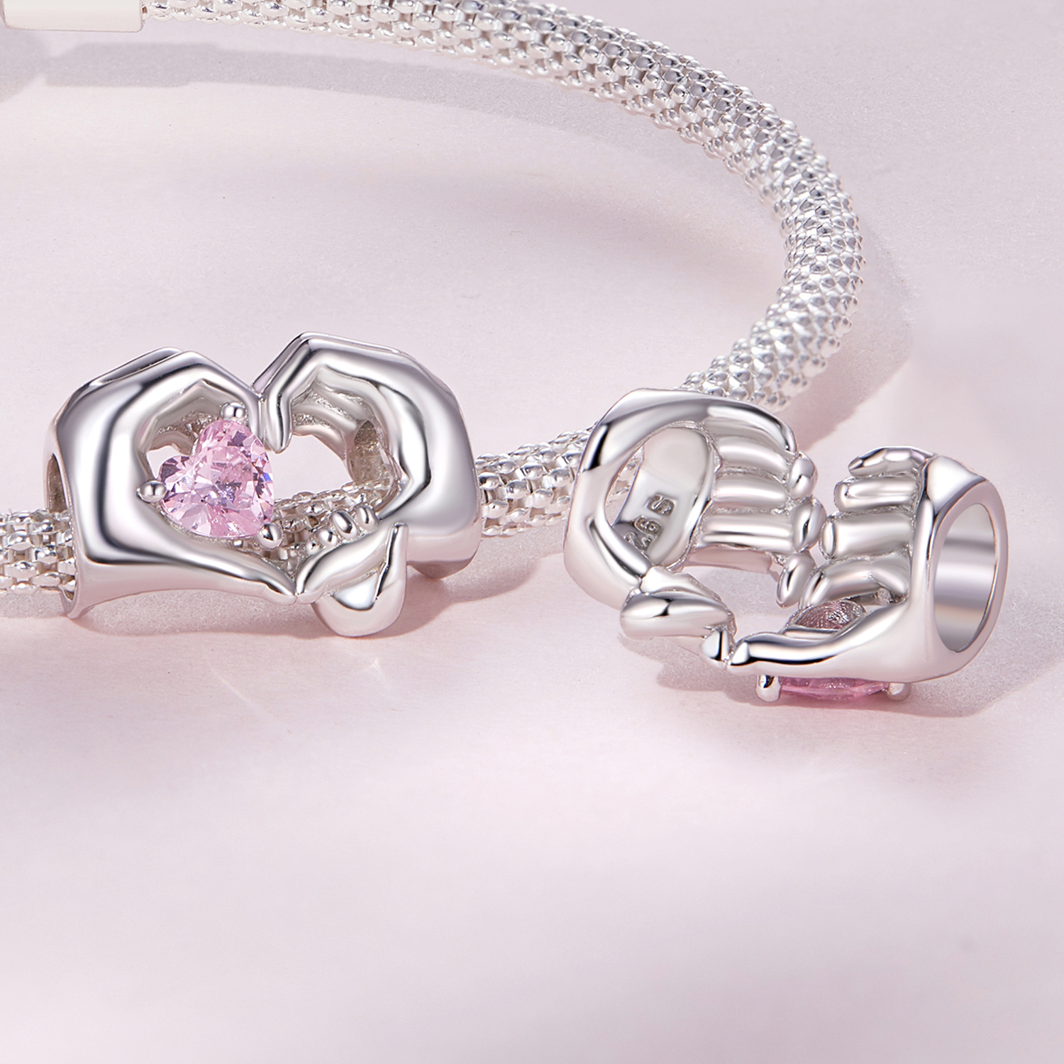 Charms Serce z dłoni FUG0999 2
