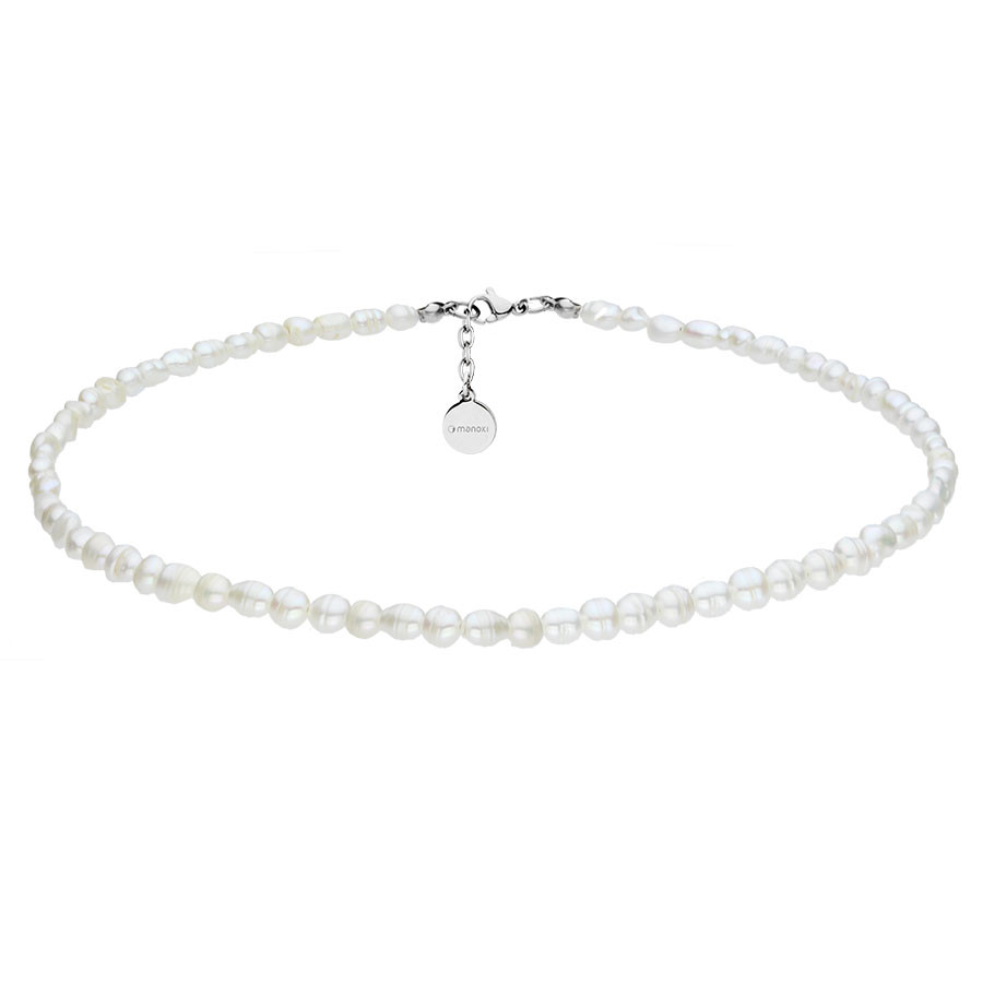Naszyjnik choker z pereł hodowlanych WA516 1