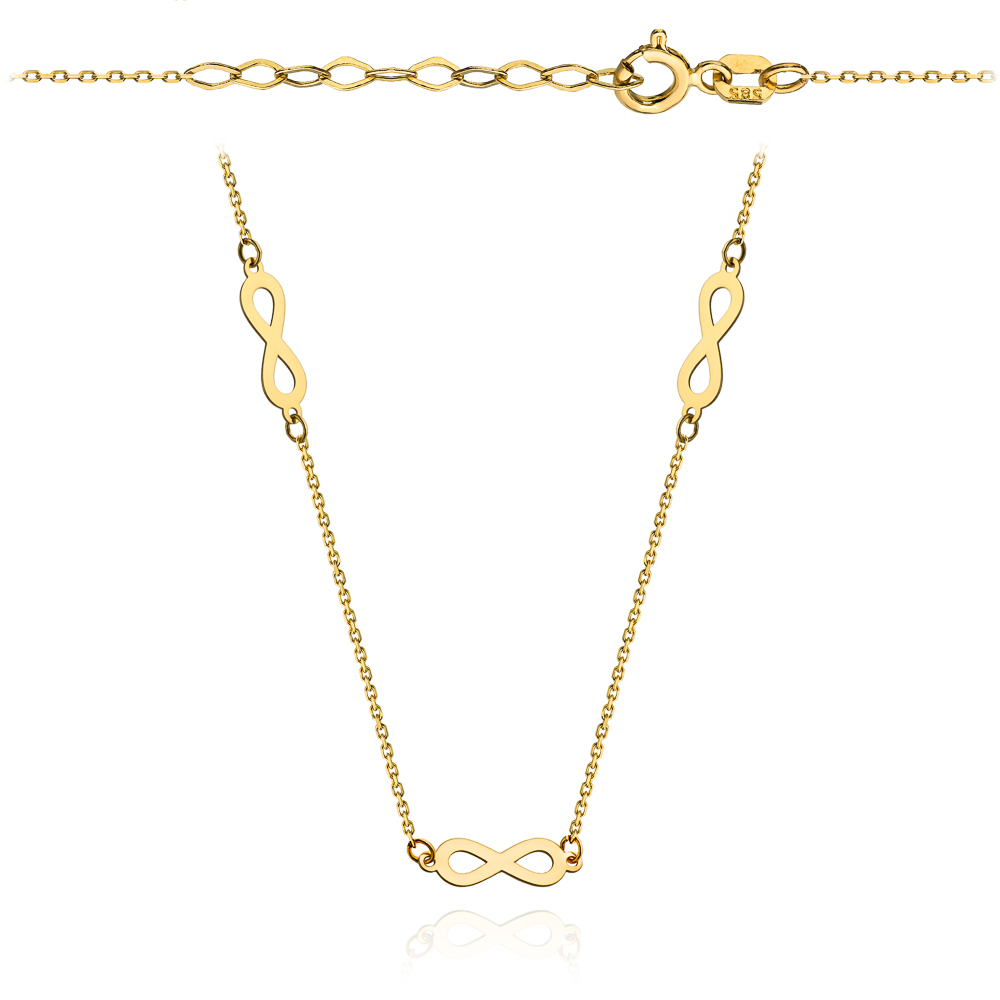 Naszyjnik złoty infinity FUG3-21-CN00188-2 1