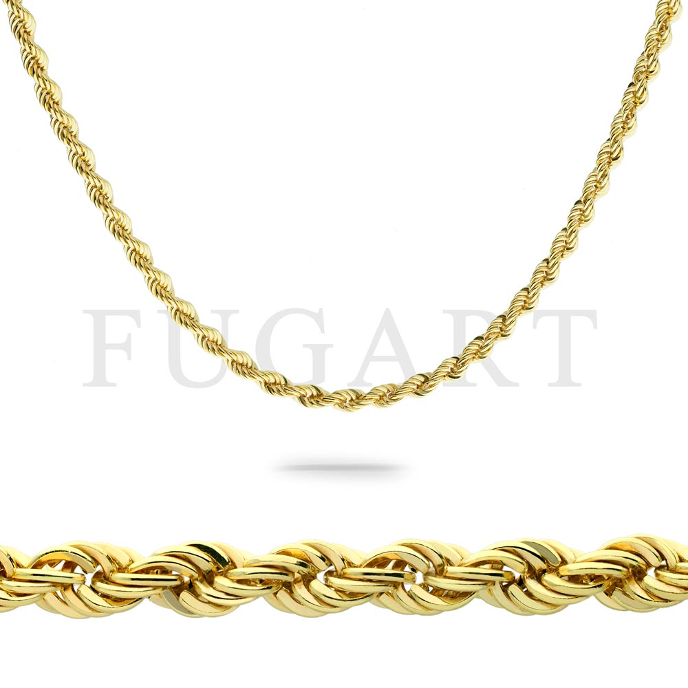 Złoty łańcuszek Korda 50 cm FUG6061-7571D 2