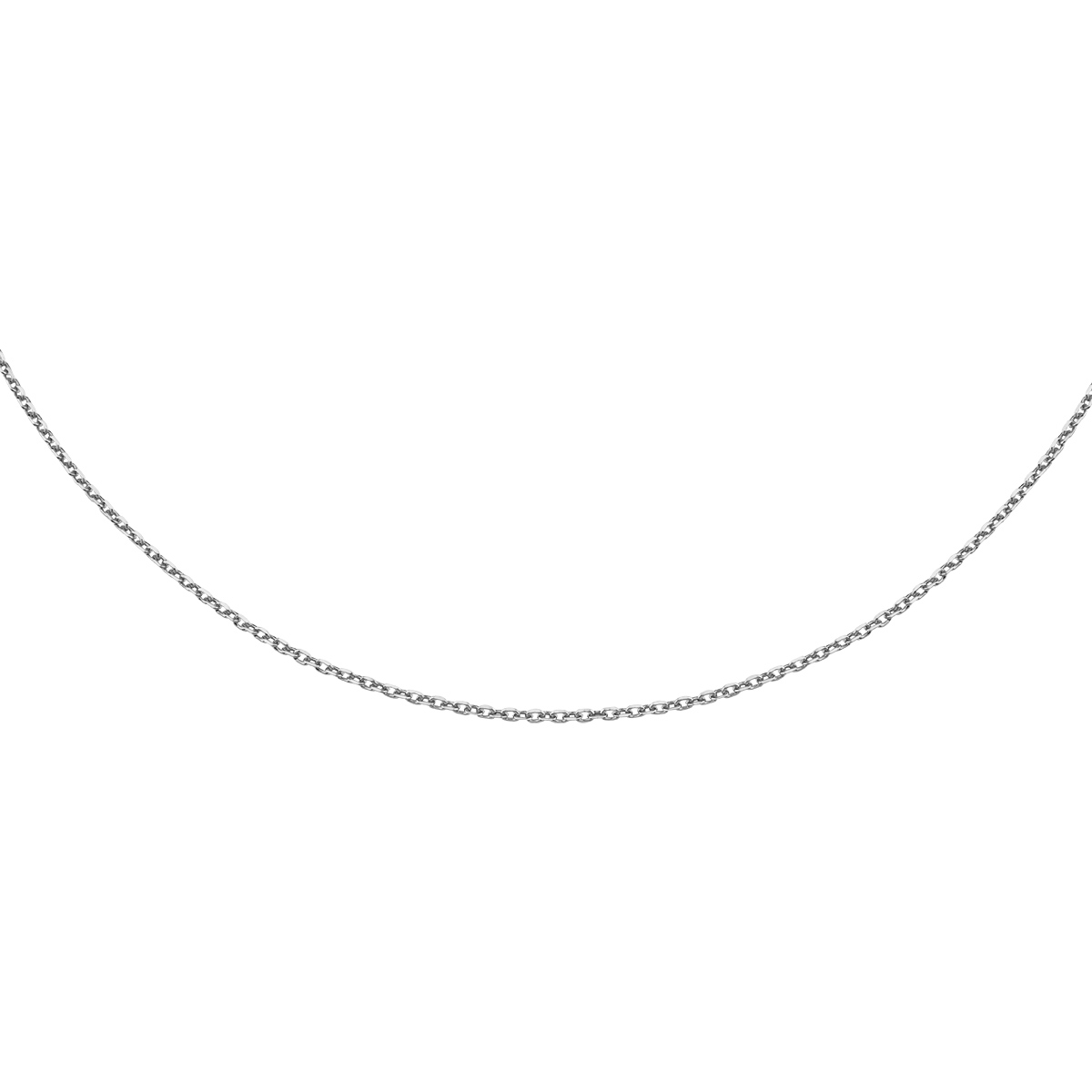 Srebrny łańcuszek ankier diamentowany 48cm FUG30RD4_R/48 1