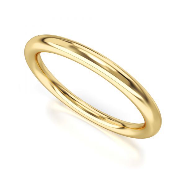 Obrączka ślubna żółte złoto 2,2mm próba 585 • FS526 1