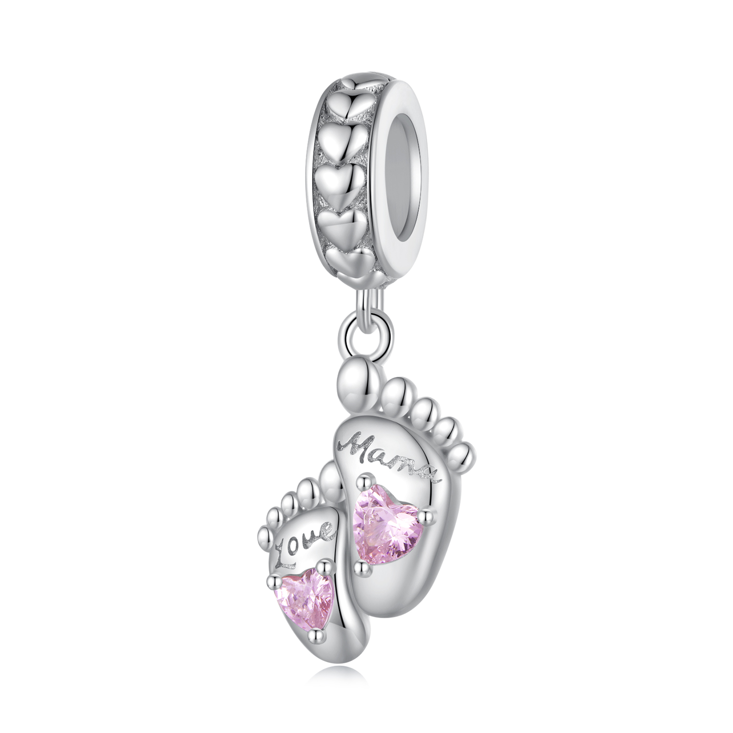 Charms Różowe stópki FUG0996 4