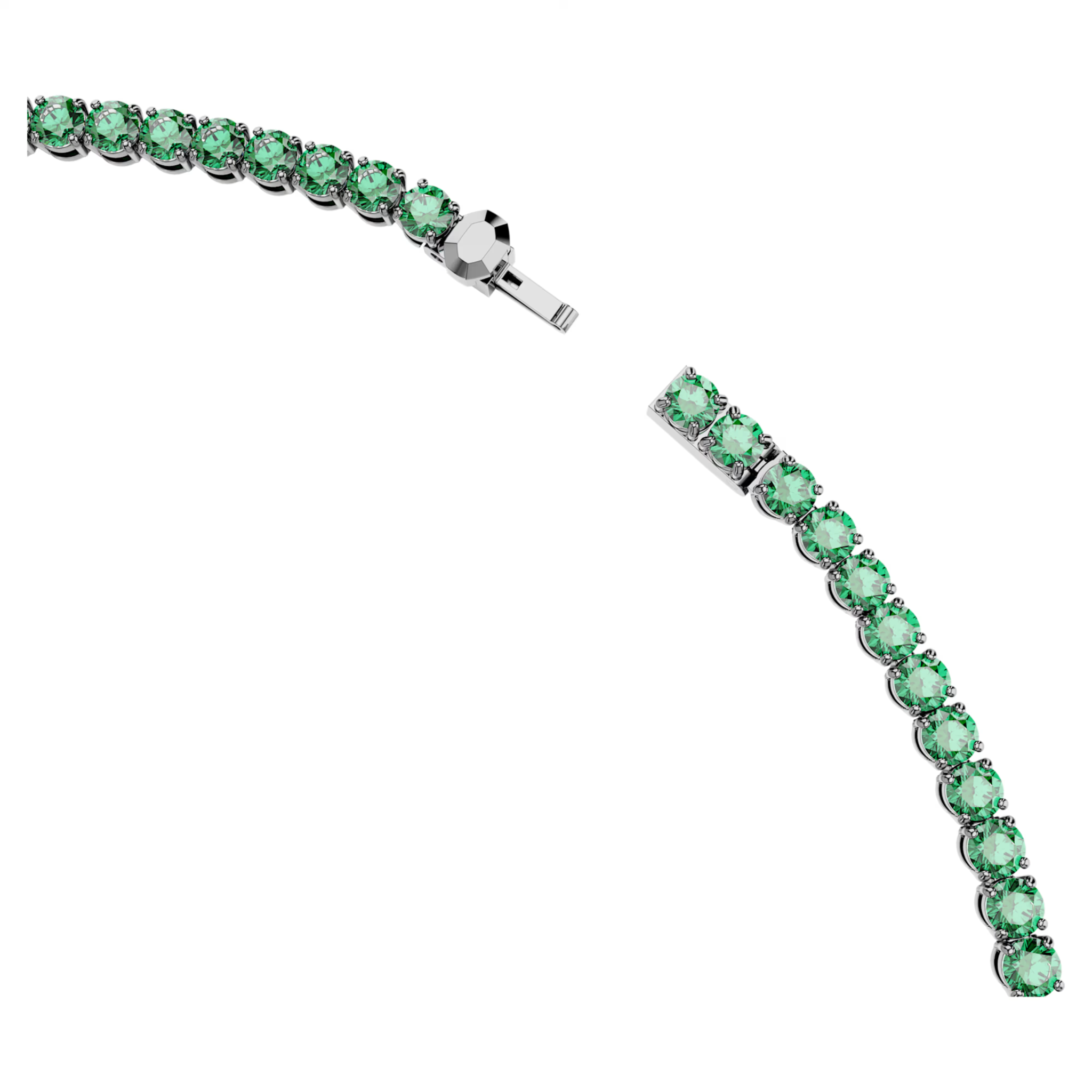 Naszyjnik SWAROVSKI • Matrix Tennis zielony 5743472 3