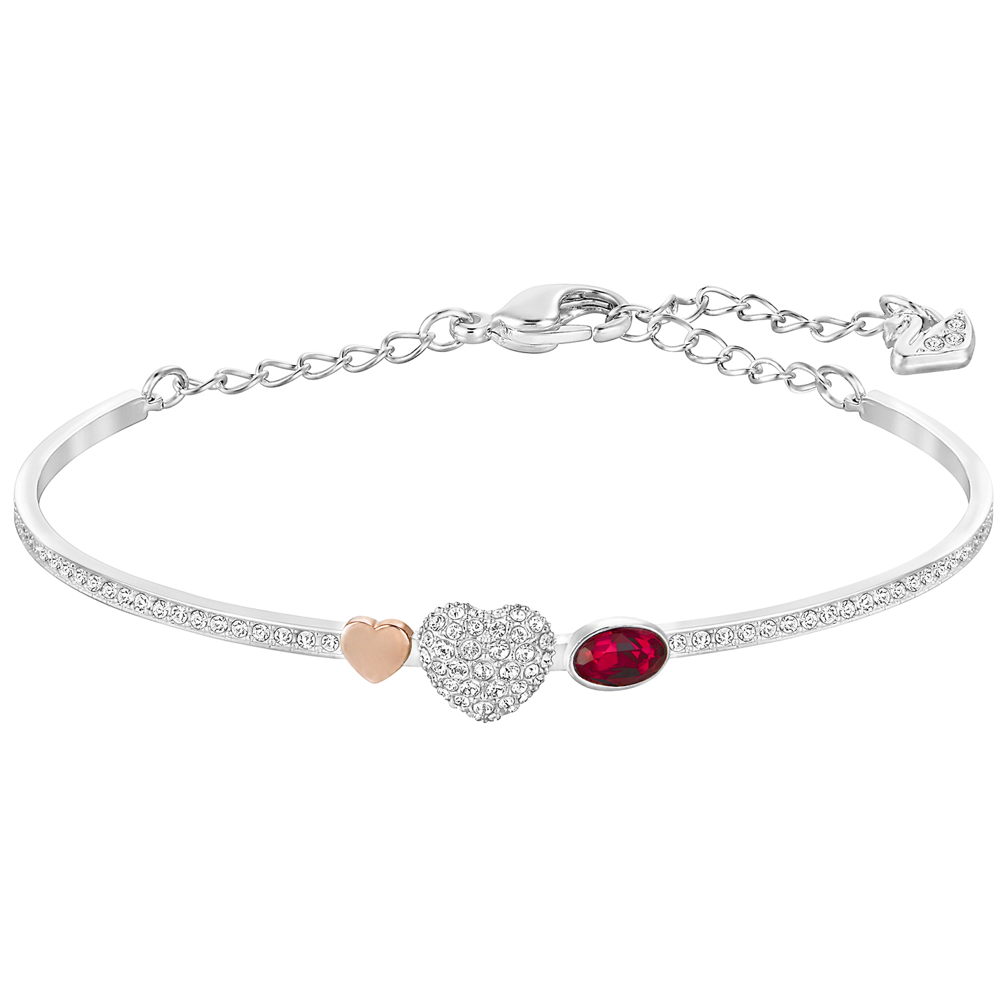 Bransoletka SWAROVSK • Duo Heart Bangle 5169396 1