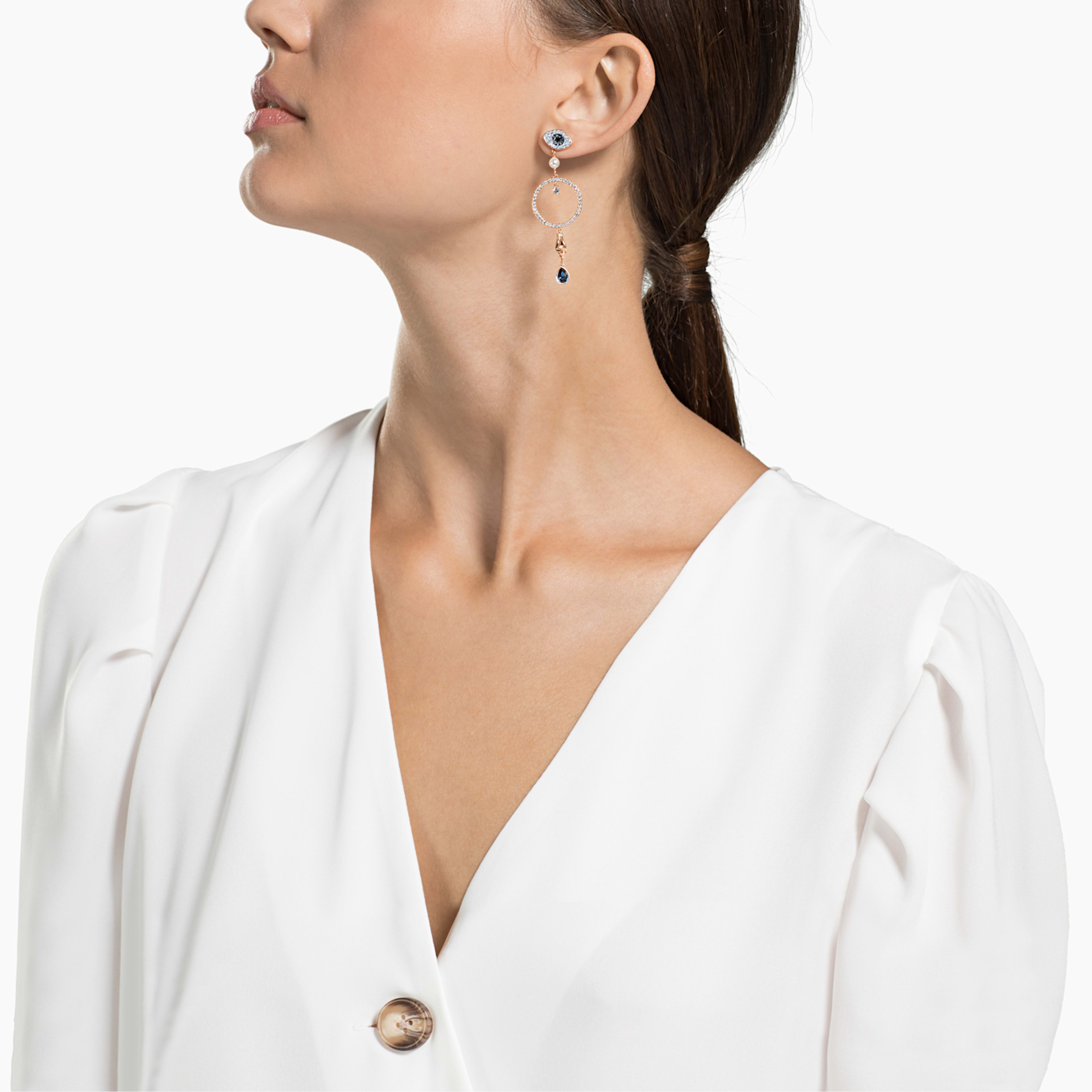 Swarovski kolczyki • SYMBOLIC HOOP CIRCLE 5500642 2