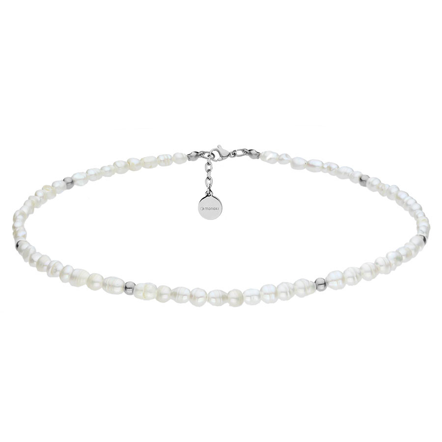 Naszyjnik choker z pereł hodowlanych WA515 1