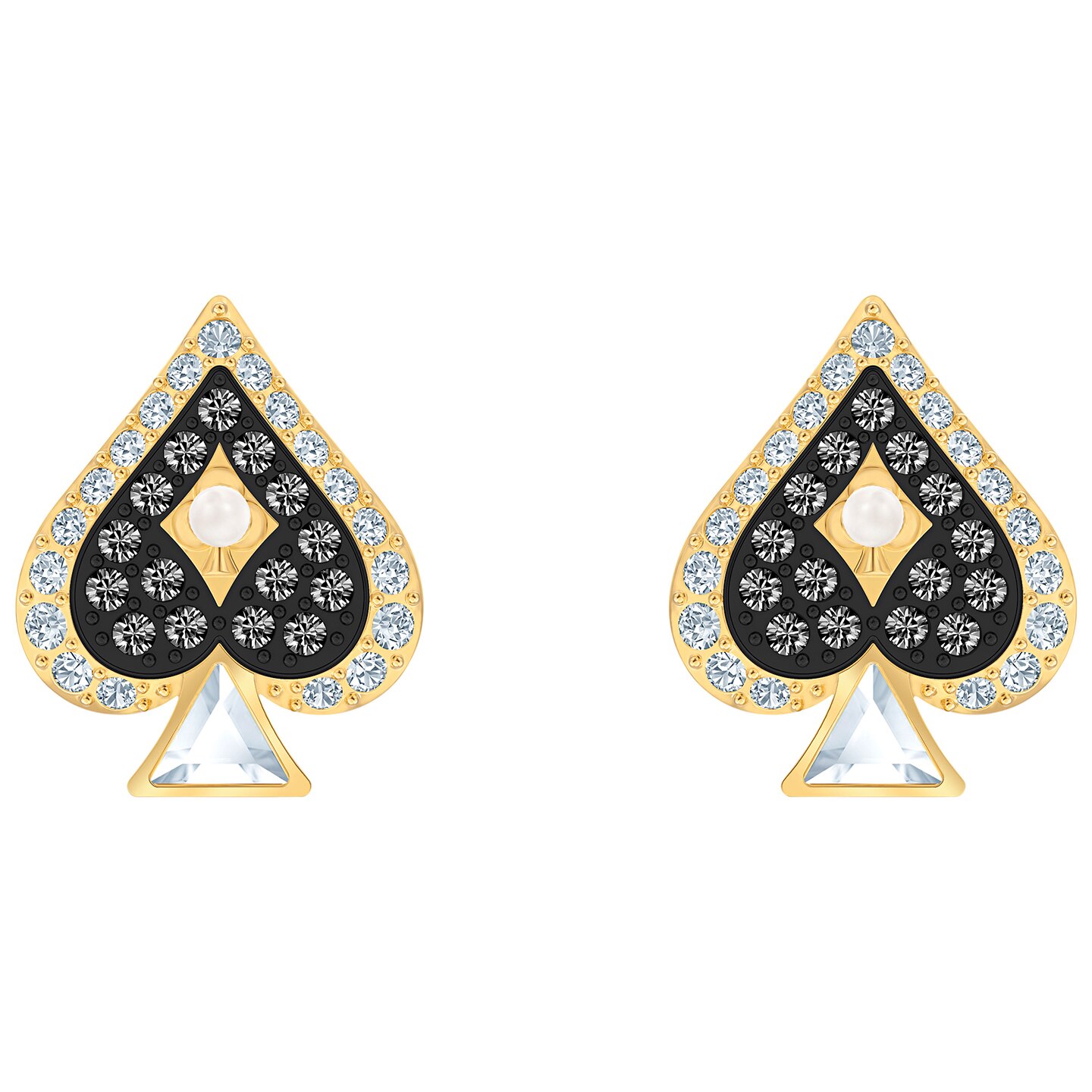 Swarovski kolczyki • TAROT MAGIC STUD SPADE 5510528 1