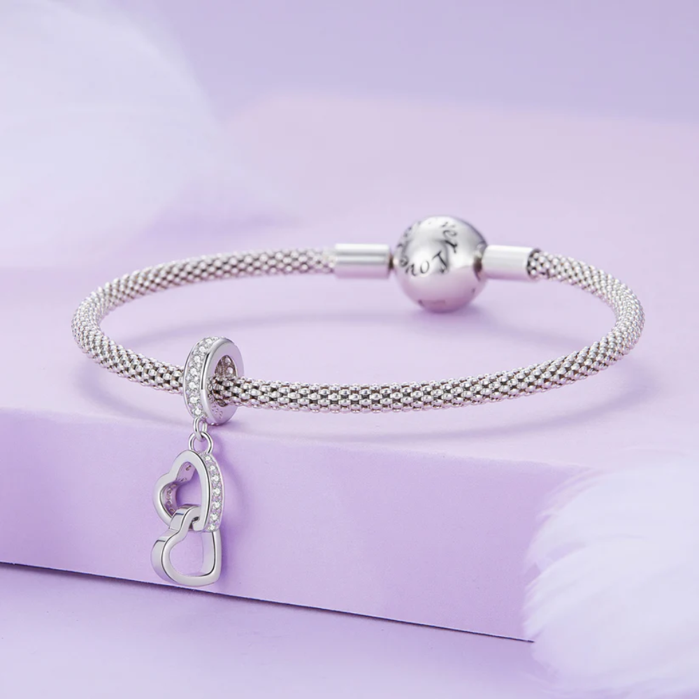 Charms dwa serca FUG0979 2