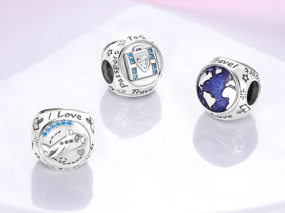 Charms Kocham podróże METFUG014 1