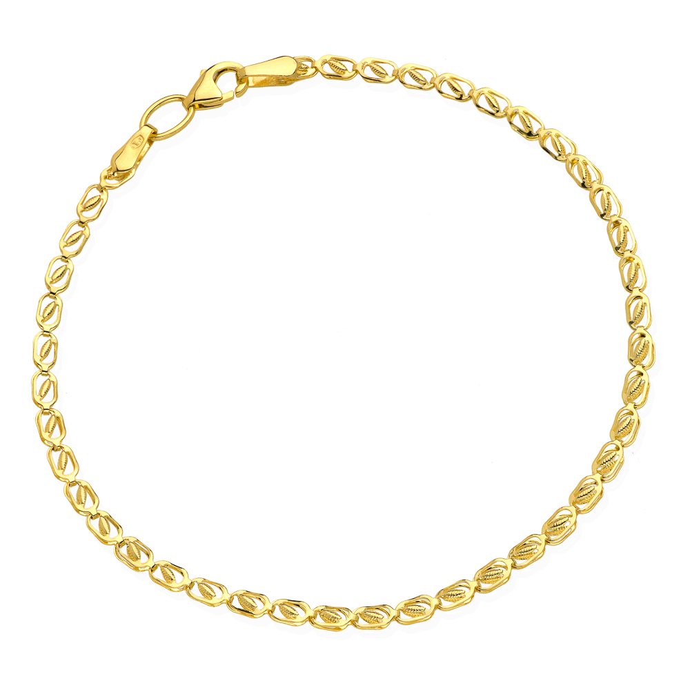 Bransoletka z żółtego złota FUG2-25-B00511-2 1