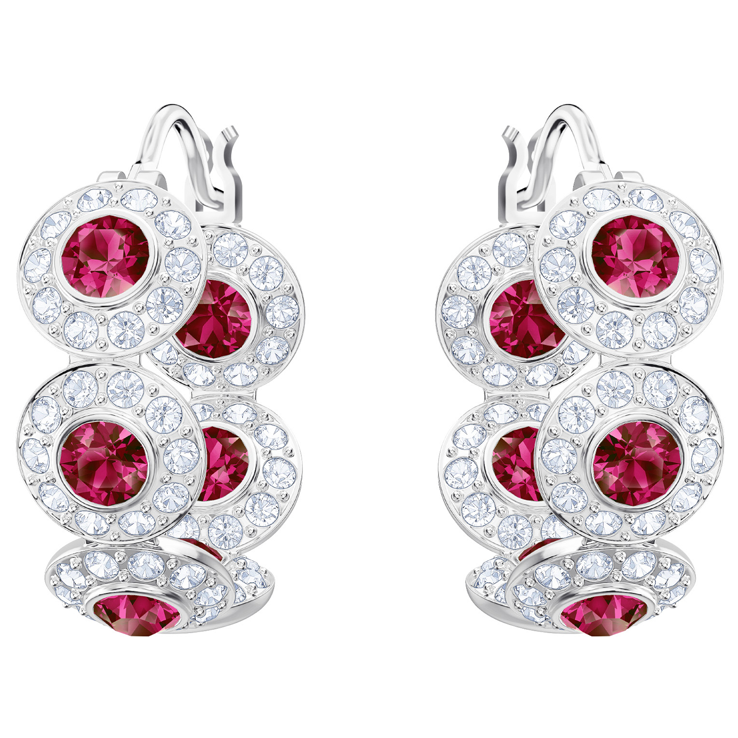 Kolczyki SWAROVSKI • Angelic Pierced Earrings Hoop 5445998 1