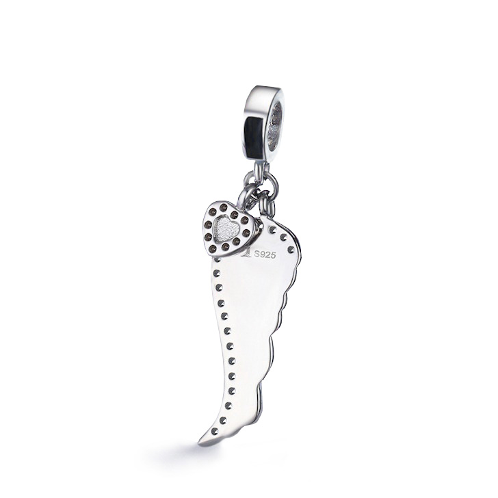 Charms kolorowe skrzydło ❤ FUG0295 2