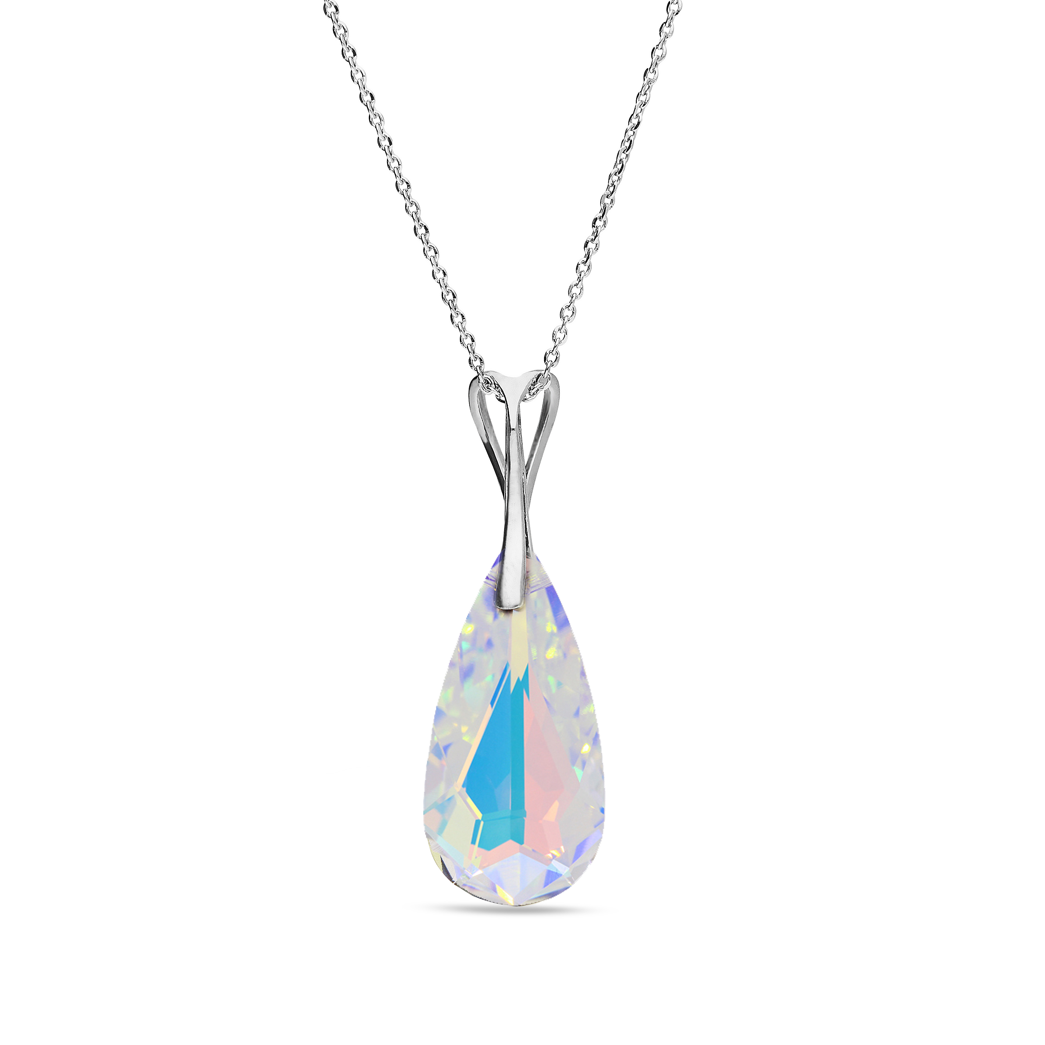 Naszyjnik z kryształami Swarovskiego Spark Teardrop 1