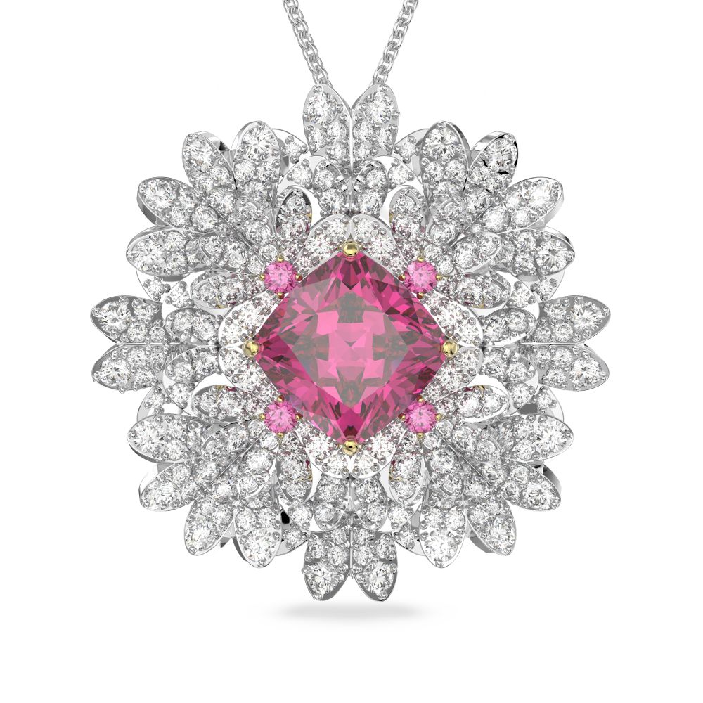 Naszyjnik SWAROVSKI • Broszowisior Eternal Flower 5642858 5