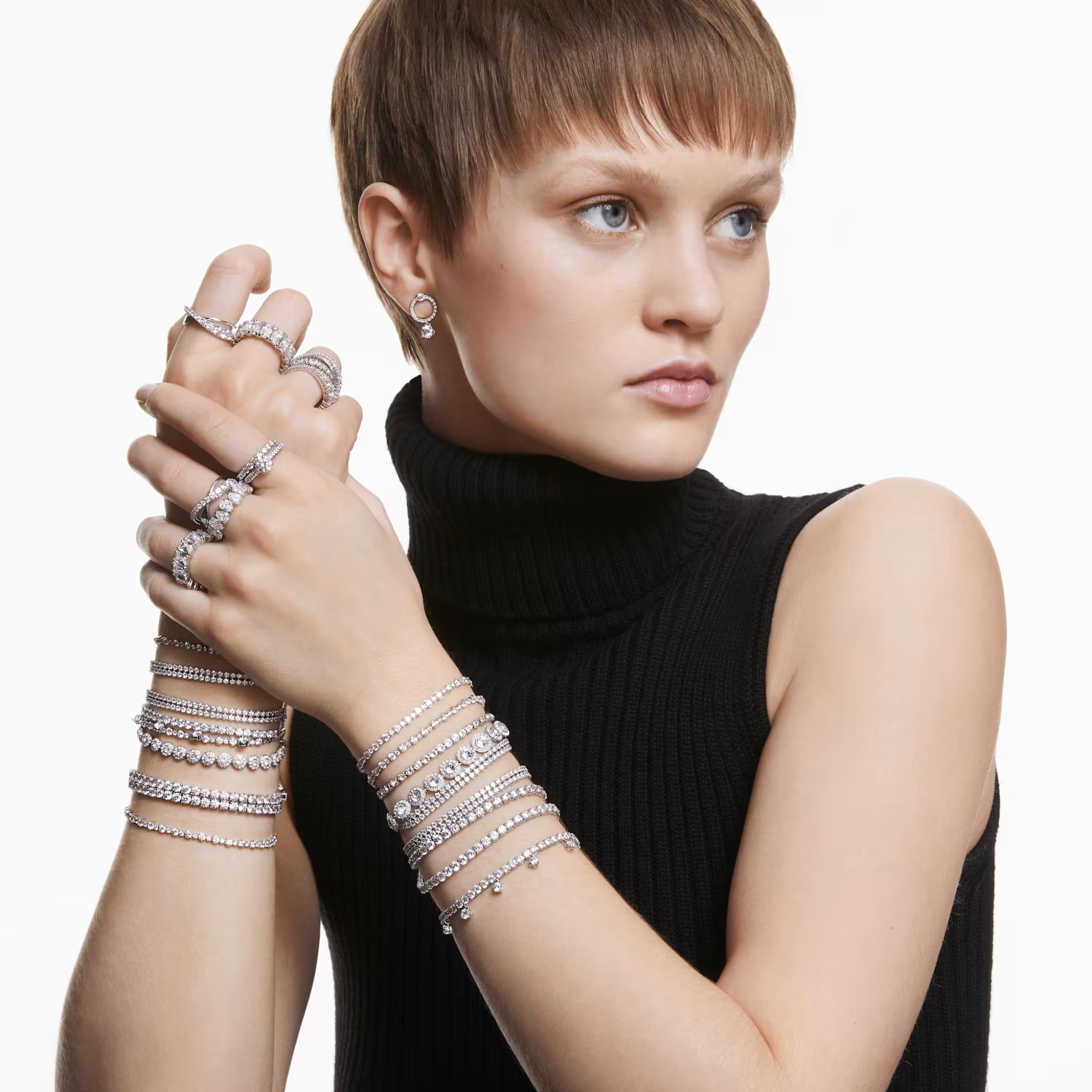 Pierścionek SWAROVSKI • Matrix 5709279 1