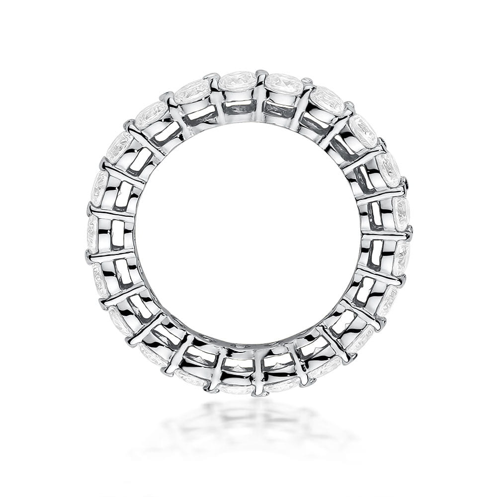 Pierścionek zaręczynowy z białego złota z brylantem 2.52 ct 3