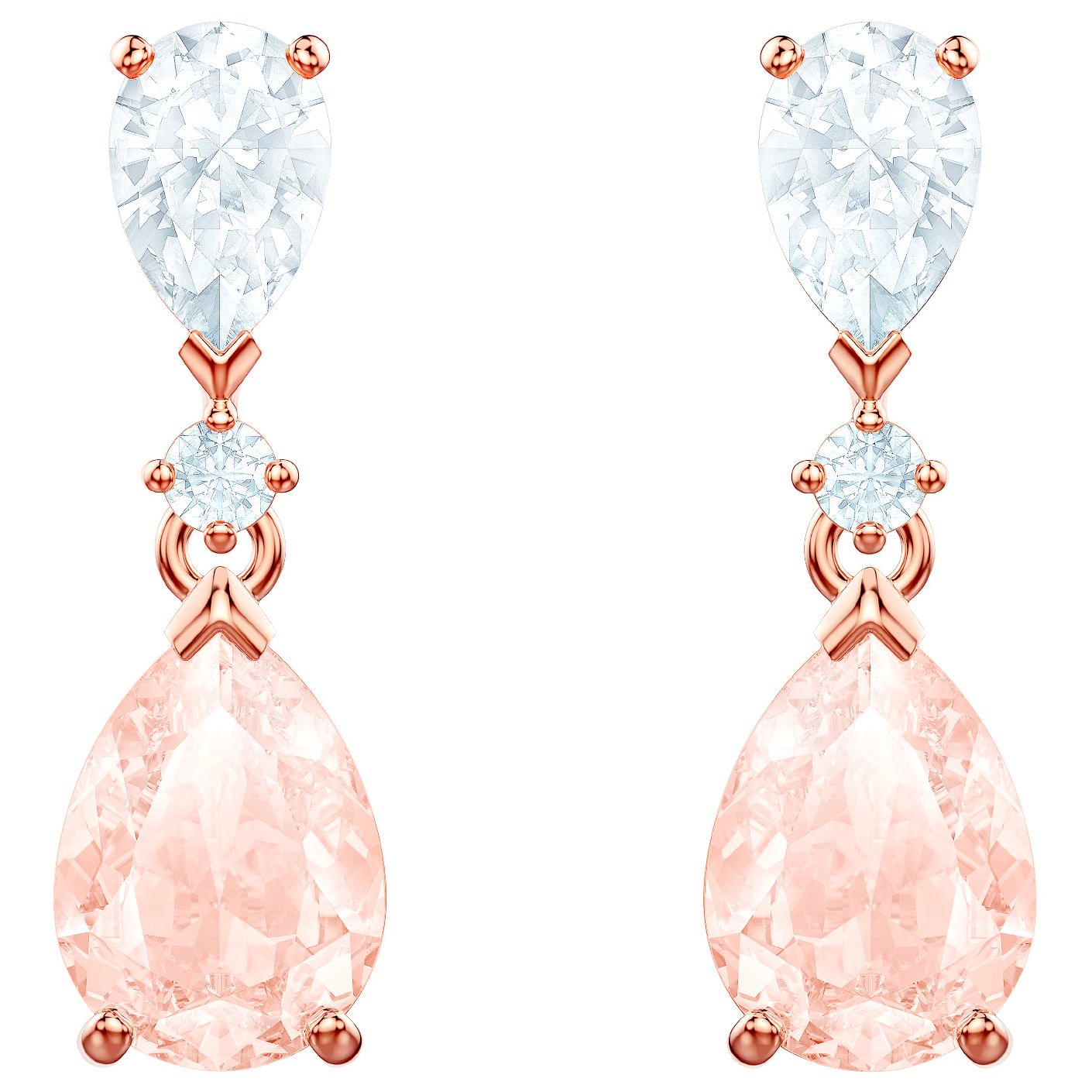 Kolczyki SWAROVSKI • Vintage Pierced 5466888 1