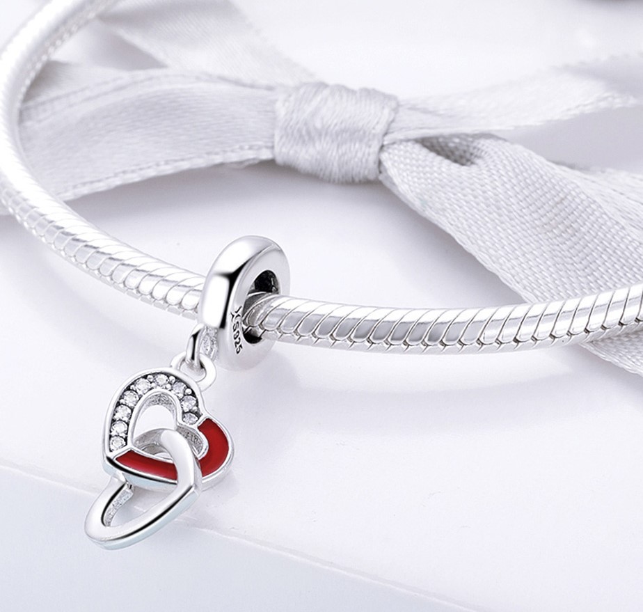 Charms Dwa serca FUG0730 2