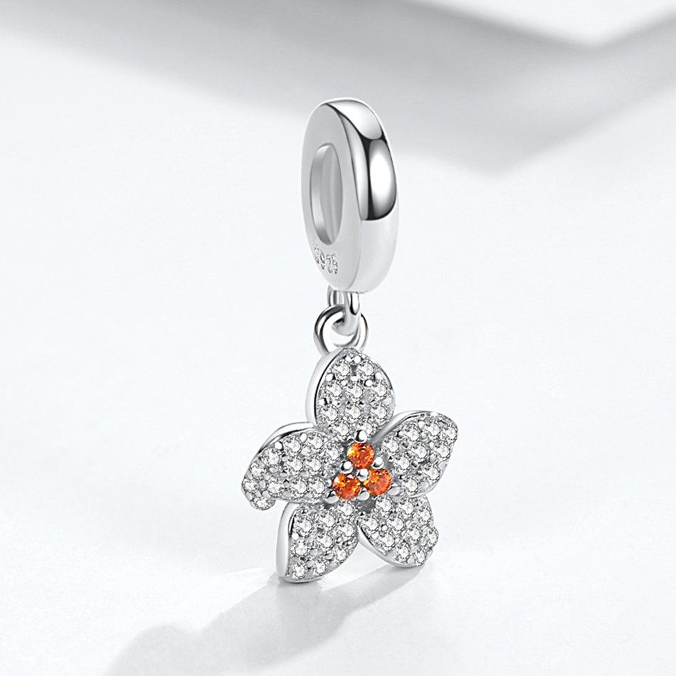 Charms Biała orchidea FUG0757 2