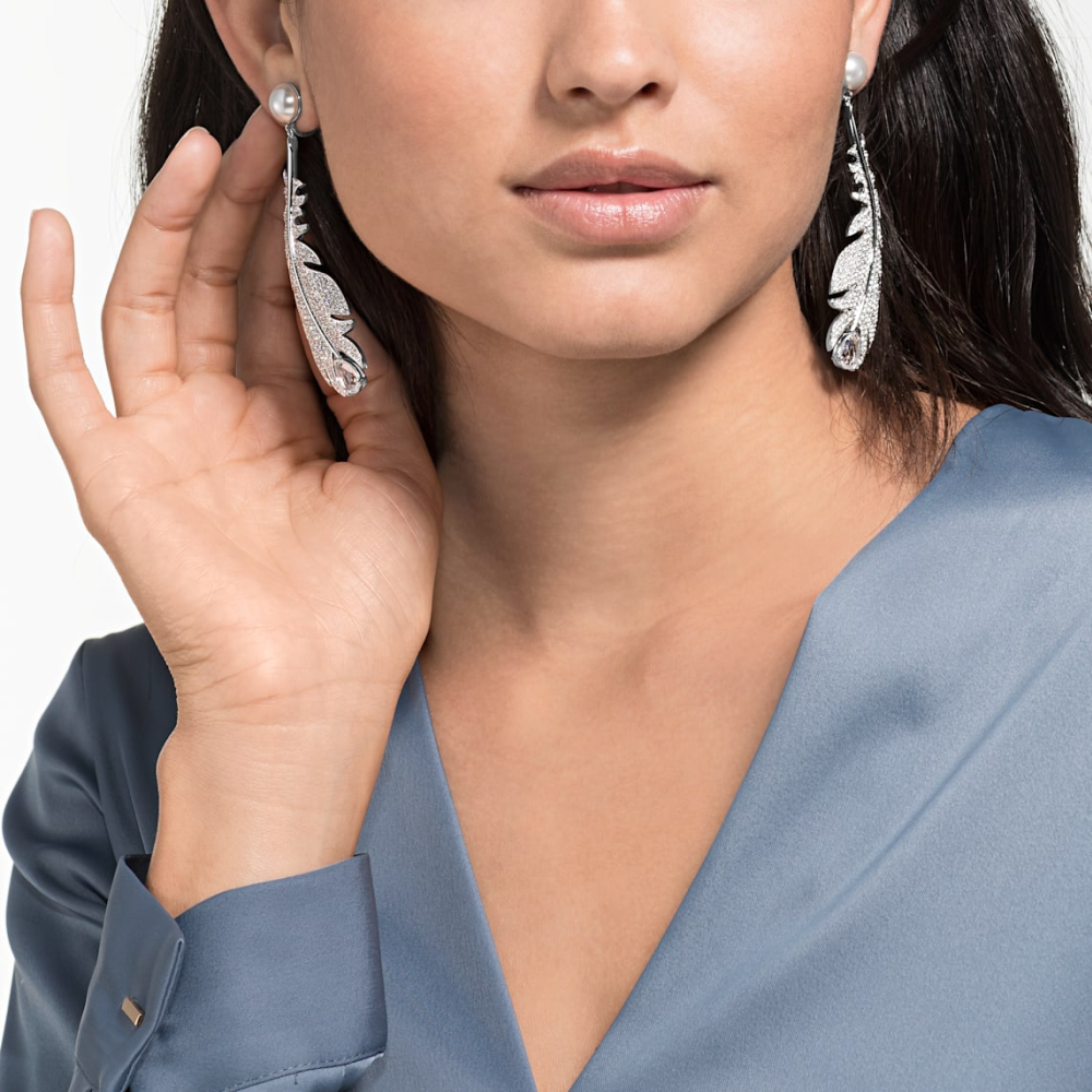 Swarovski kolczyki • Nice pearl 5497866 1