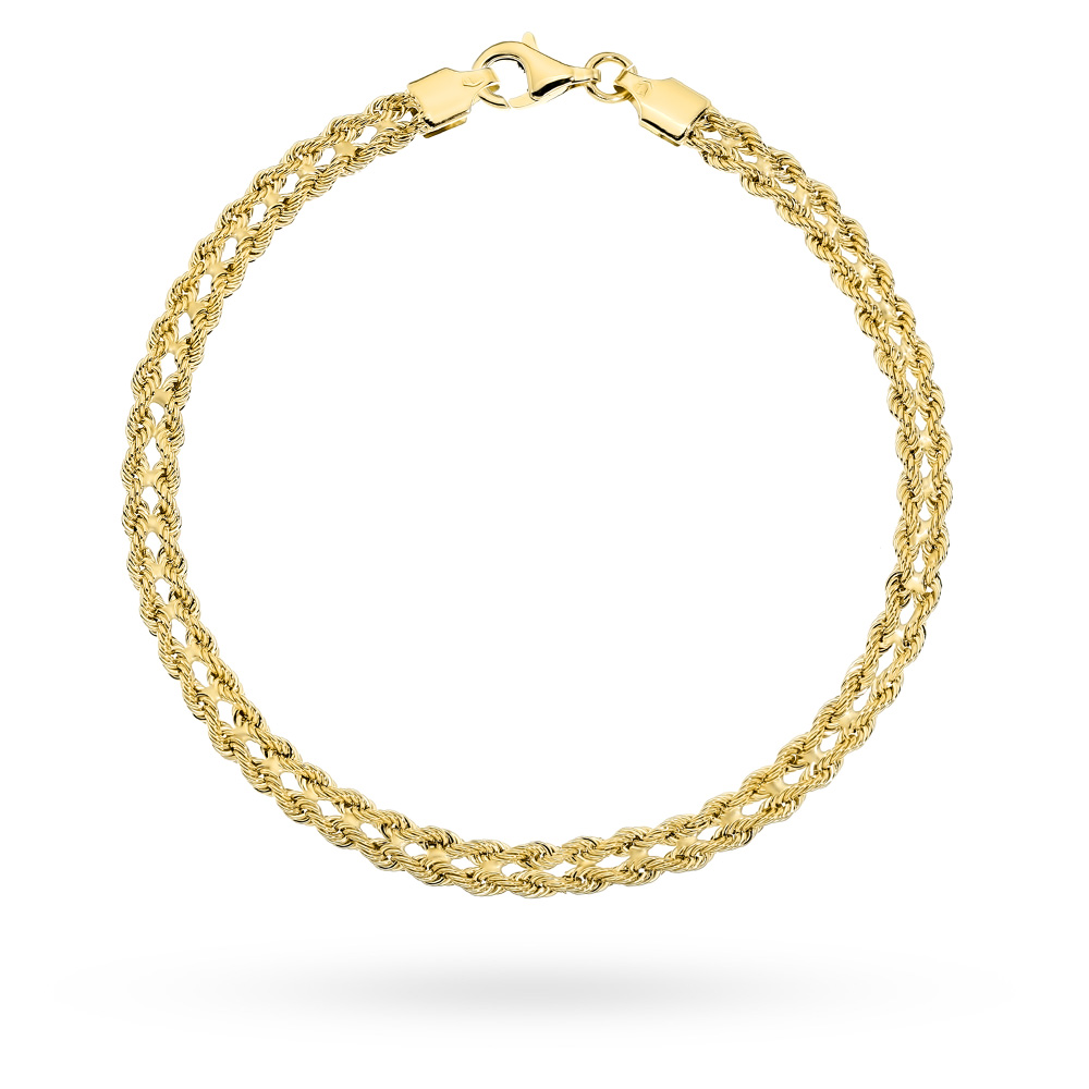 Bransoletka złota korda warkocz FUG2-41-B01003-2 1