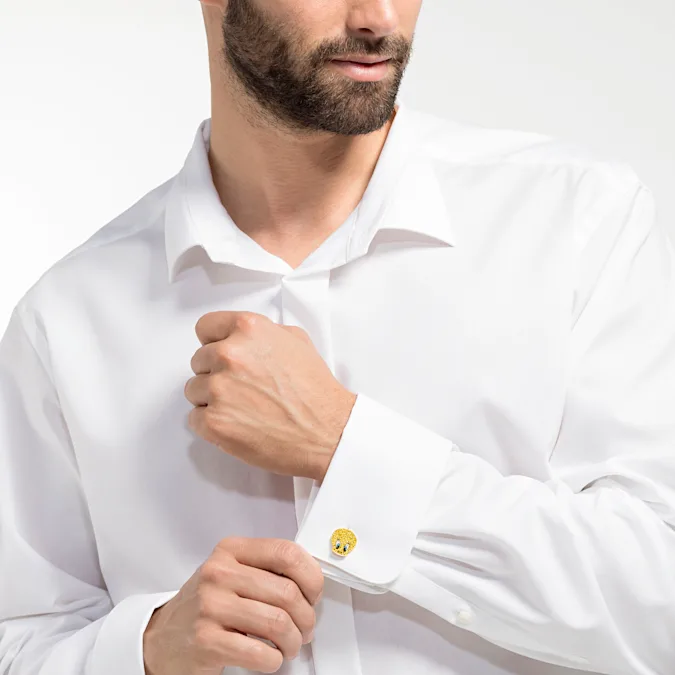 Spinki męskie SWAROVSKI • Looney Tunes Cufflink Tweety 5488598 1