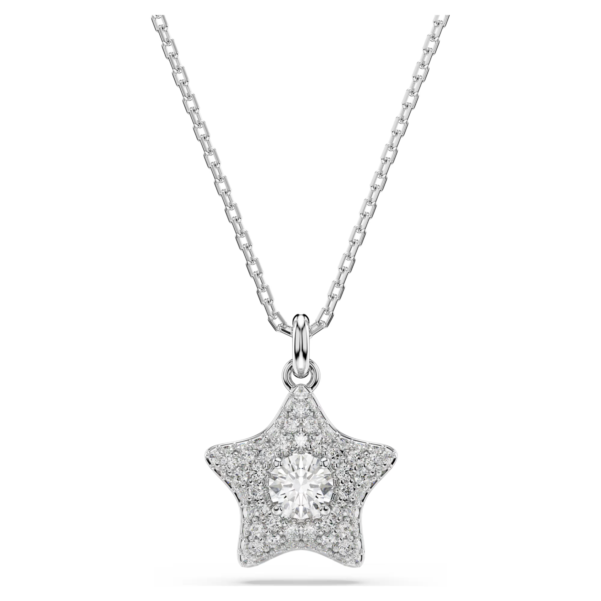 Naszyjnik SWAROVSKI Sublima srebrna gwiazda 5758393 1