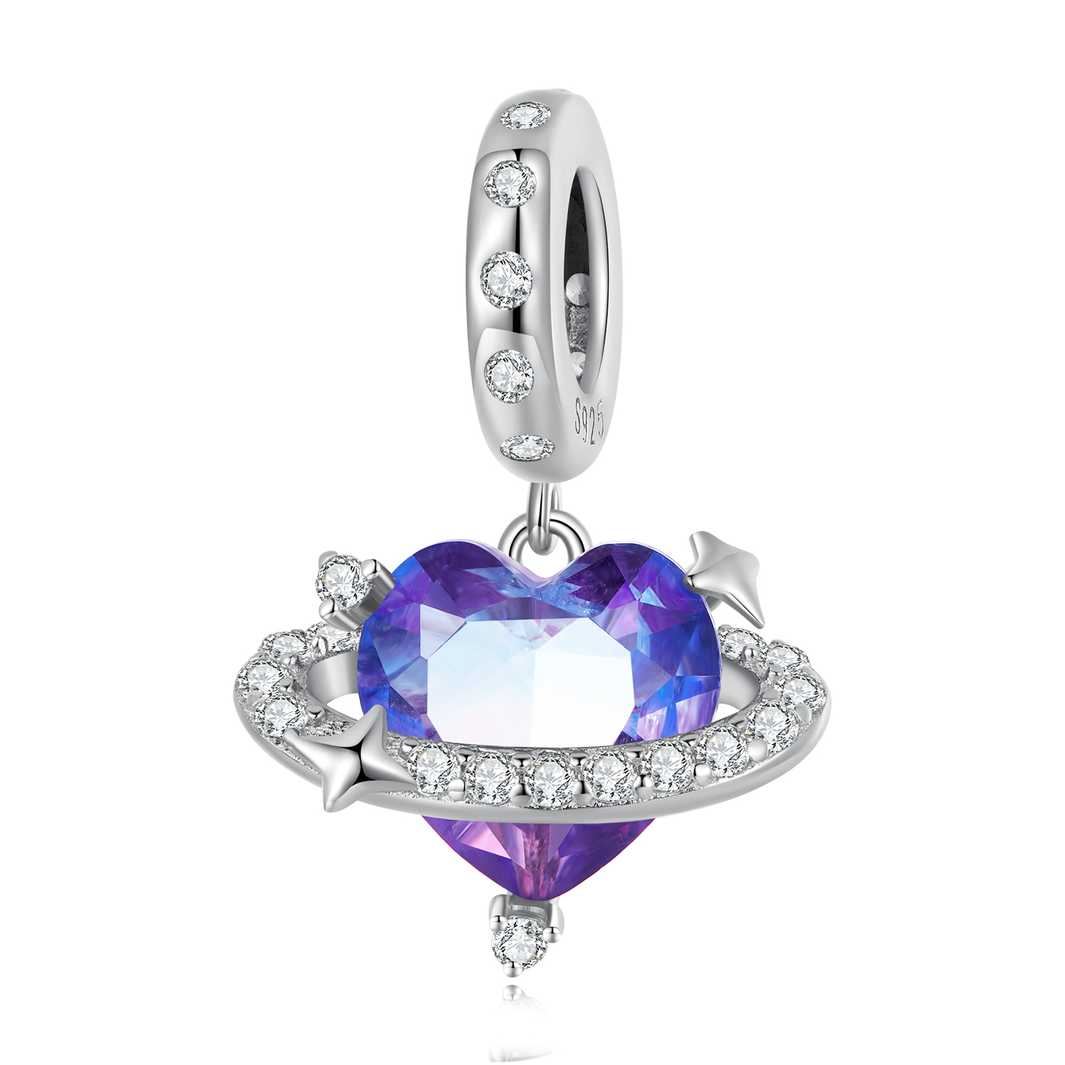 Charms Kryształowe serce FUG0932 4