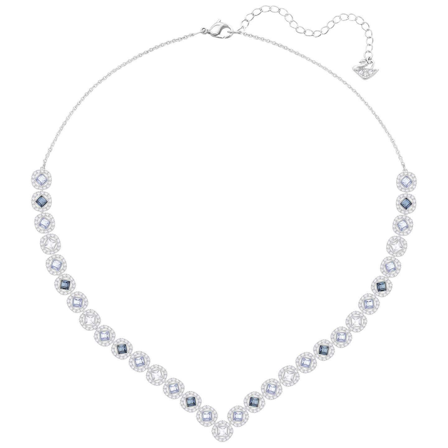 Naszyjnik SWAROVSKI • Angelic Square Necklace, Large, Multi-colored 5294621 1