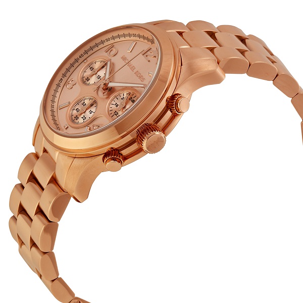 Zegarek damski Michael Kors różowe złoto MK5128 1