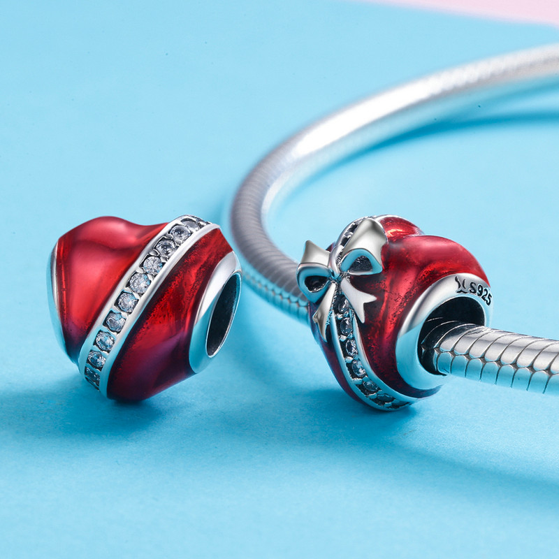 Charms Czerwone serce FUG0394 2