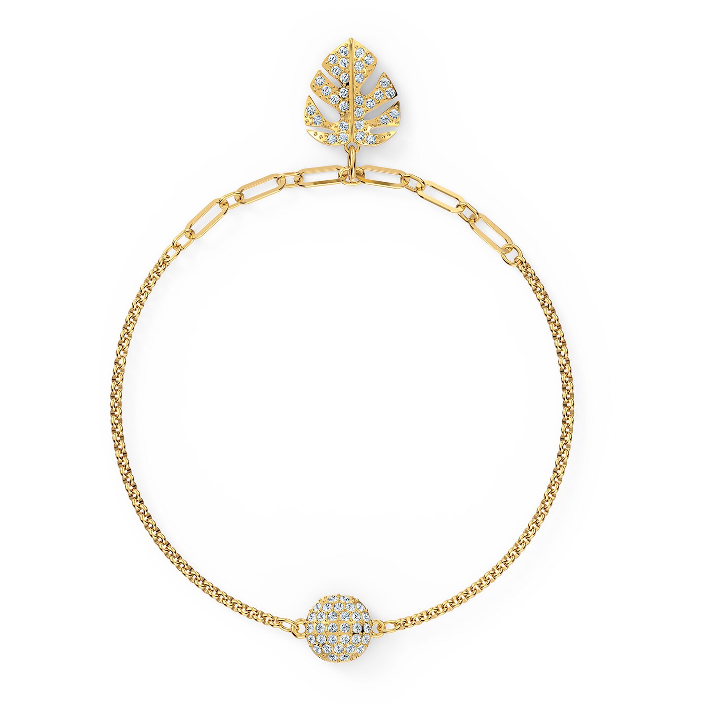 Swarovski Remix Collection ★ Swarovski Remix Collection Tropical Leaf Strand 5528850 3