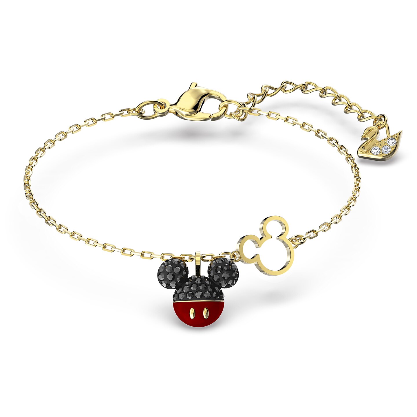 Bransoletka SWAROVSKI • Mickey Bracelet, Black 5566689 1