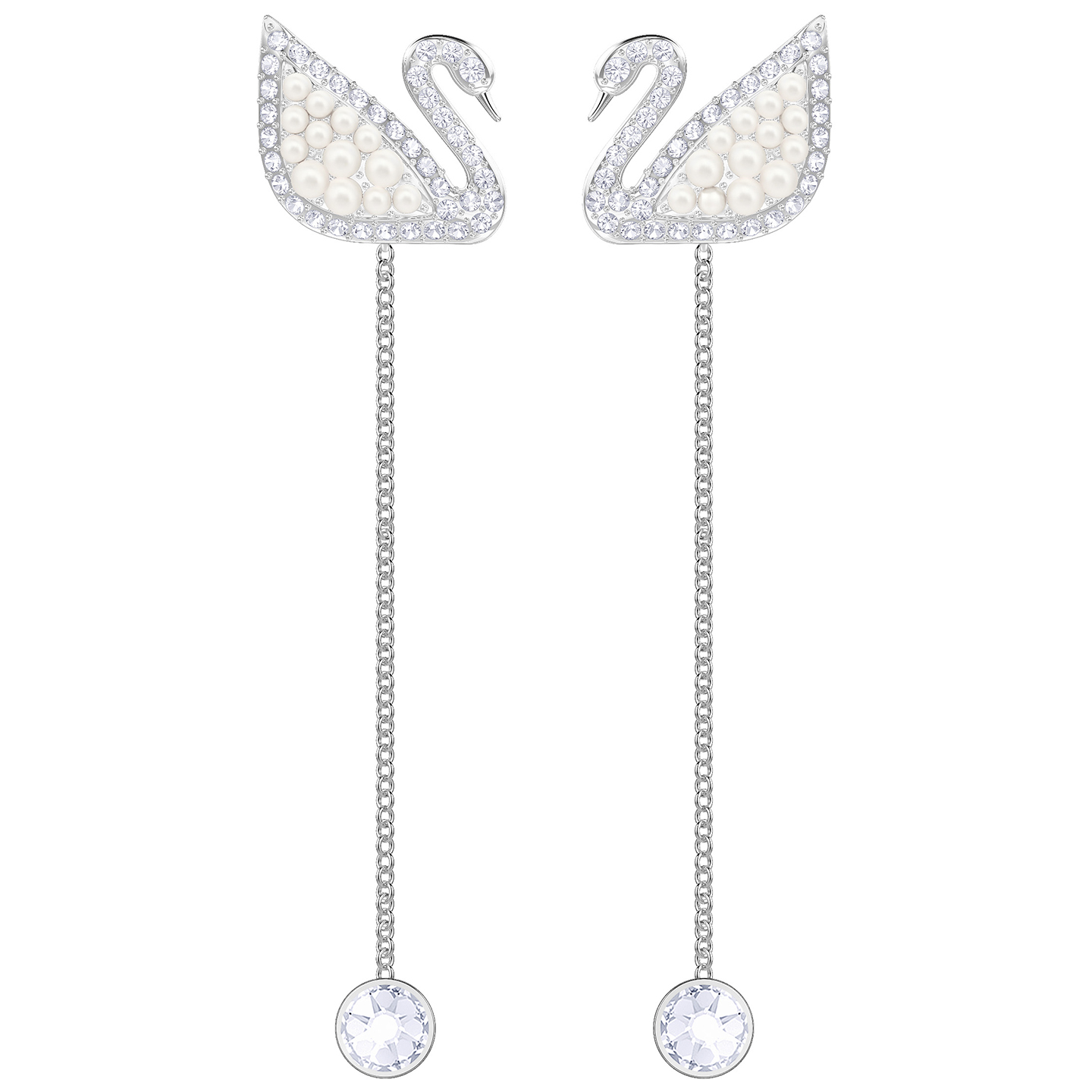 Kolczyki SWAROVSKI • Iconic Swan Pierced Earrings 5429270 1