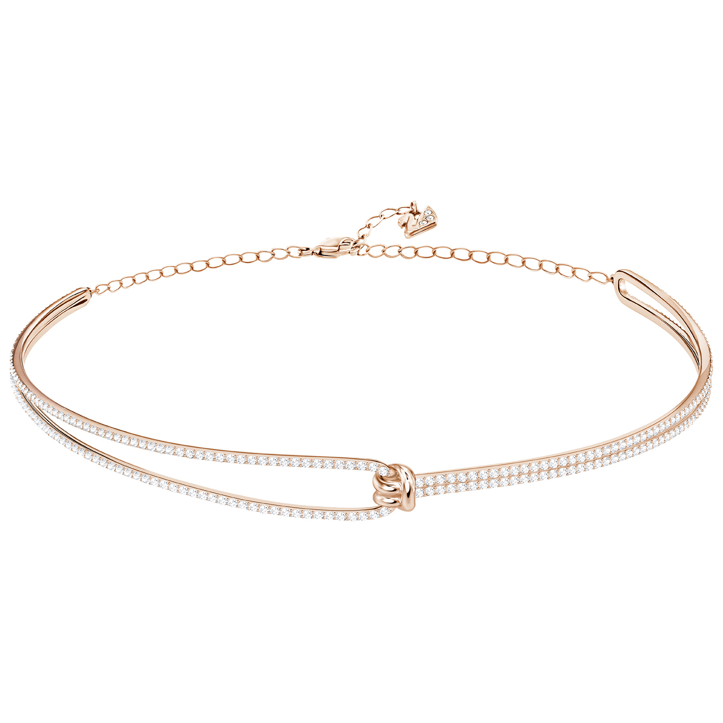 Choker Swarovski • Lifelong Choker, White, Rose gold plating 5392925 1