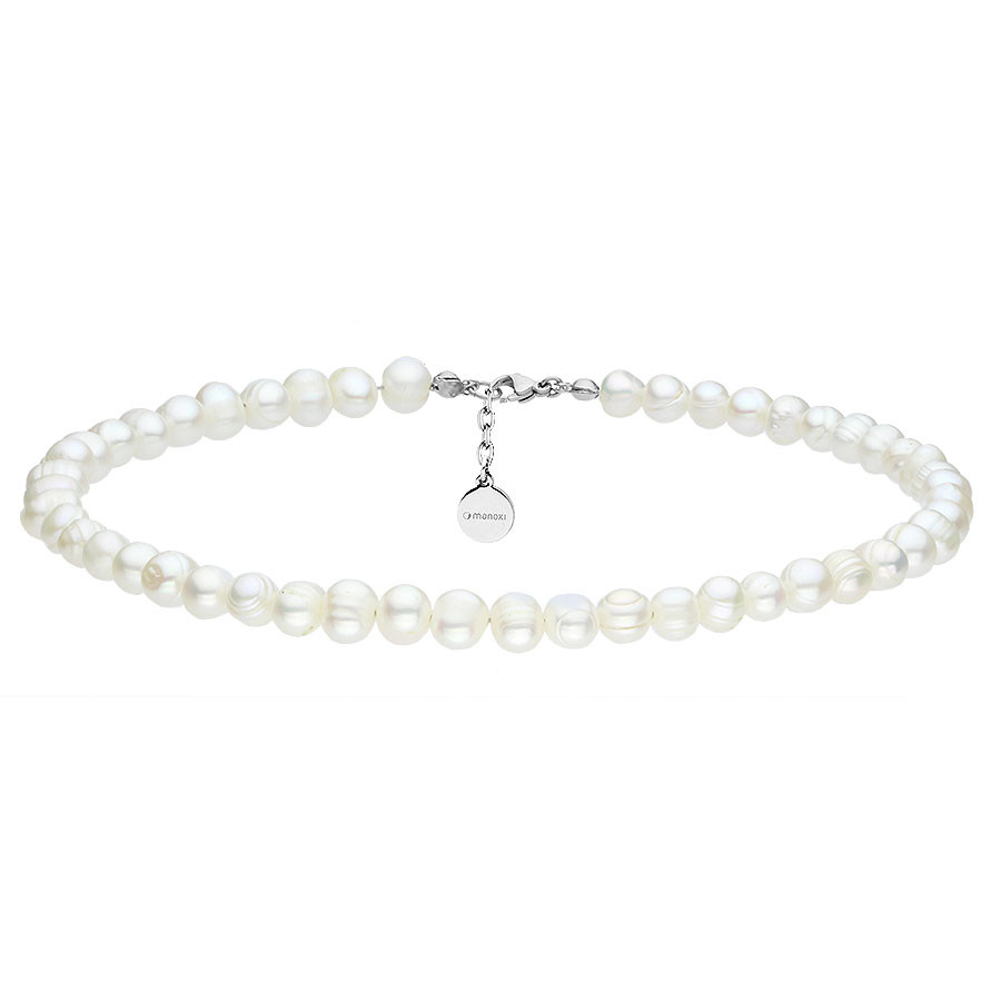 Naszyjnik choker z pereł hodowlanych WA514 1