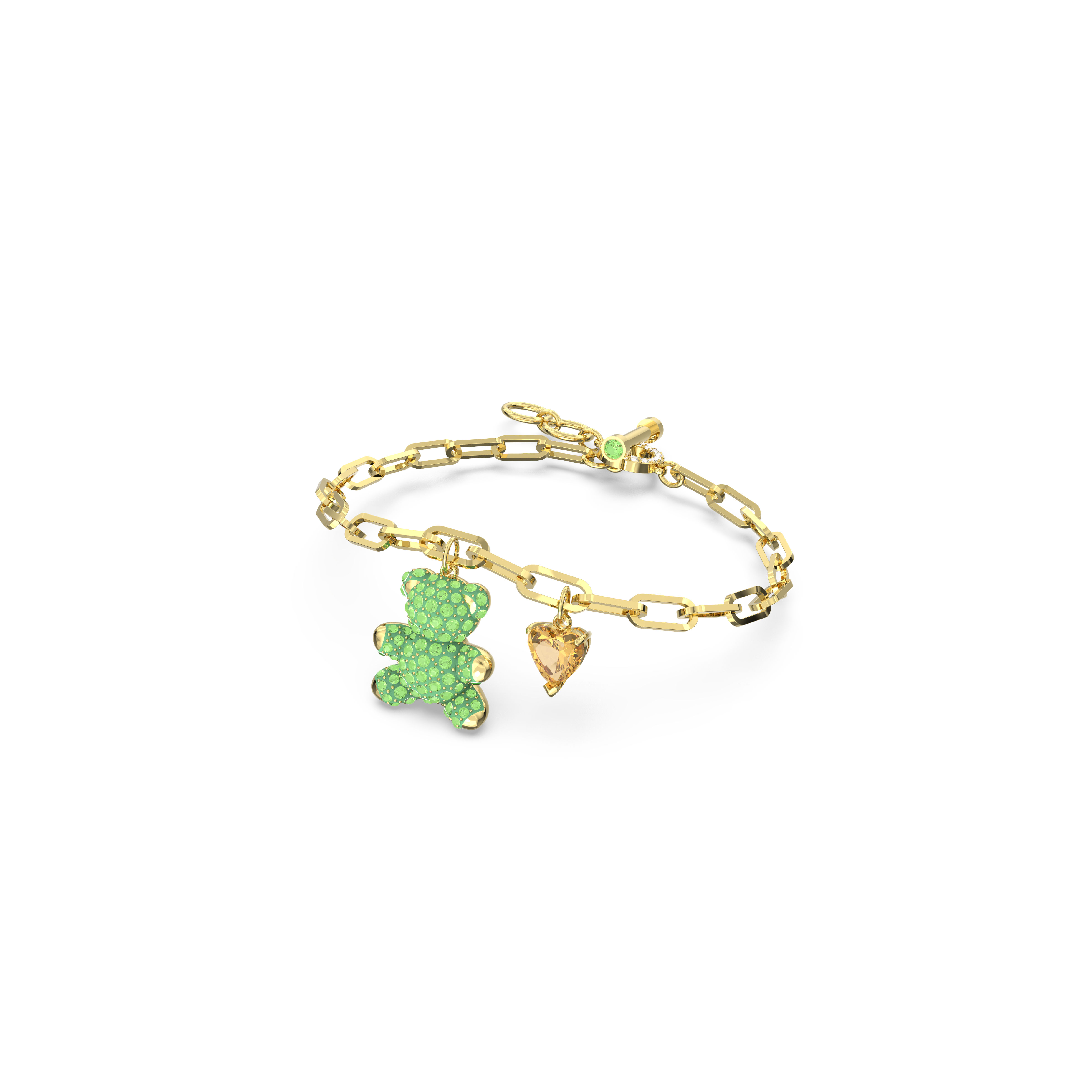 Bransoletka SWAROVSKI • Teddy zielona 5642977 4