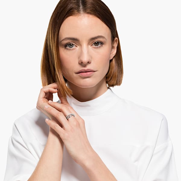 Pierścionek Swarovski • Twist Rows Ring 5572718 2