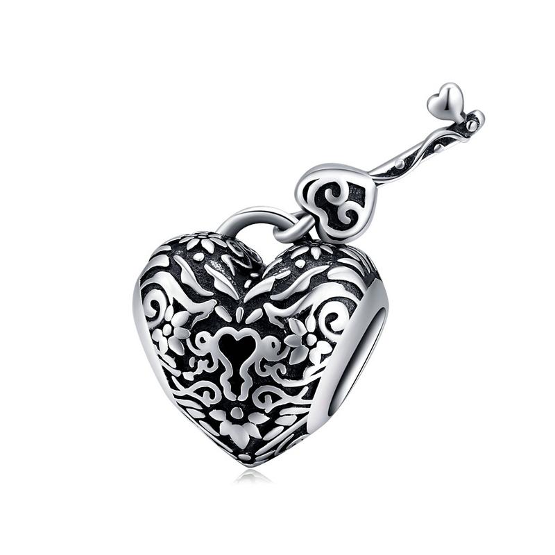 Charms Serce z kluczem FUG0553 3
