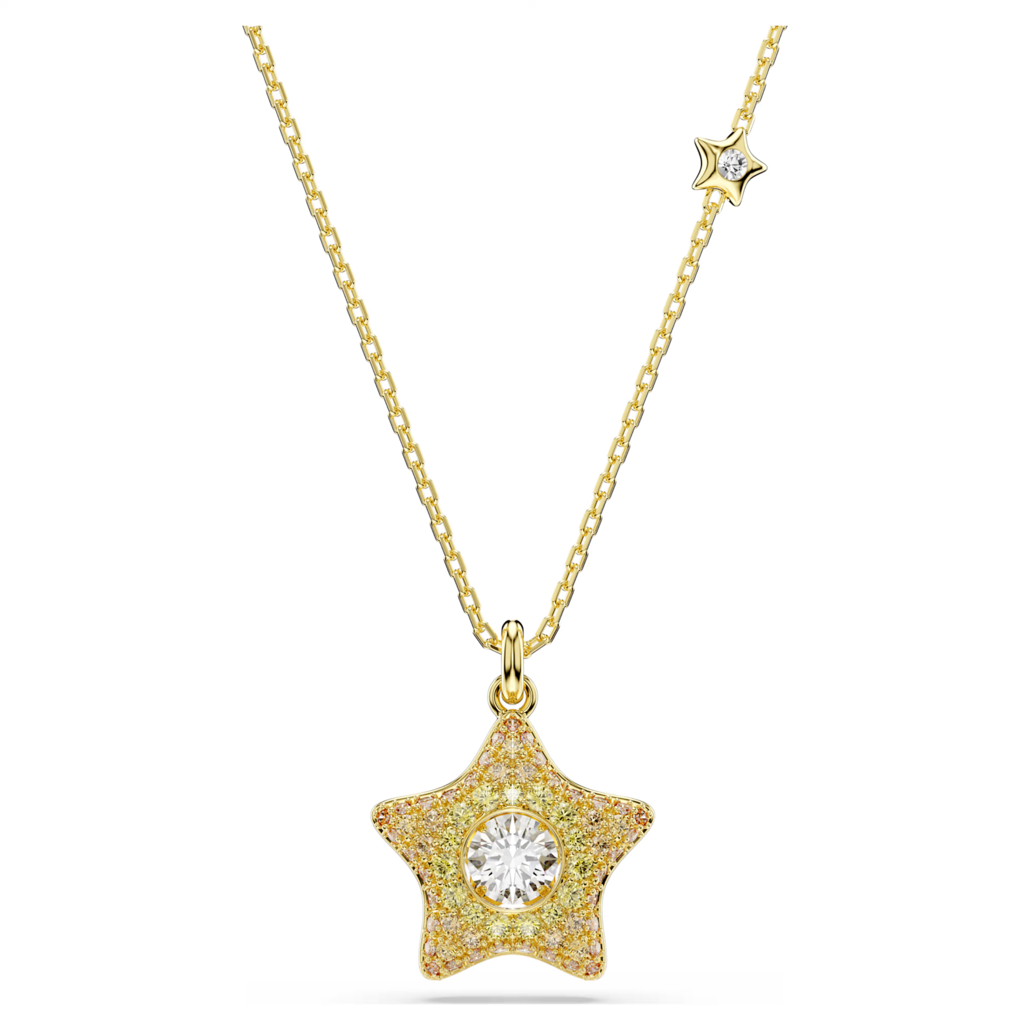 Naszyjnik SWAROVSKI Sublima złota gwiazda 5755280 1