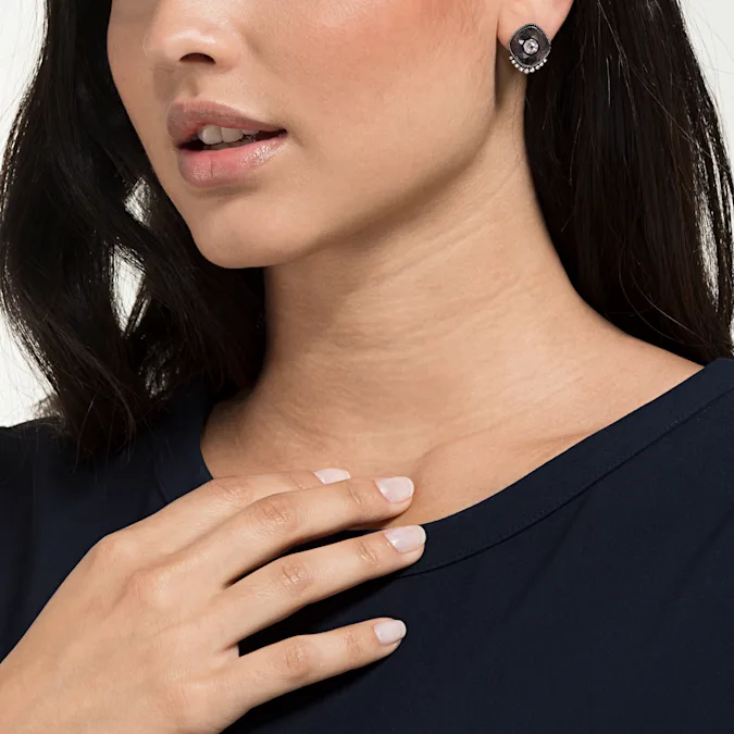 Swarovski kolczyki • Black baroque 5485656 1