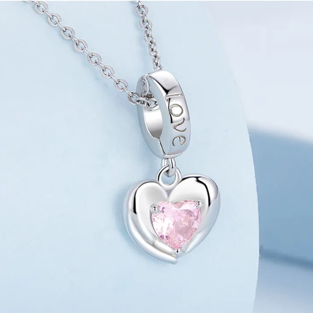 Charms Fioletowe serce nieskończoność FUG0967 2