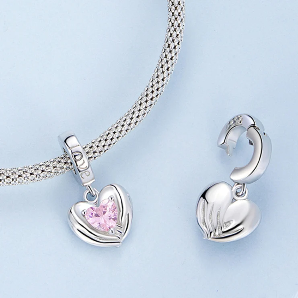 Charms Fioletowe serce nieskończoność FUG0967 3